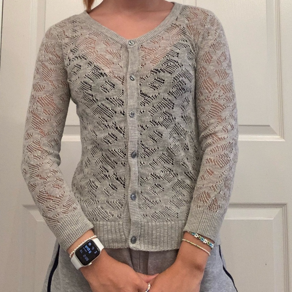 Abercrombie kids cardigan